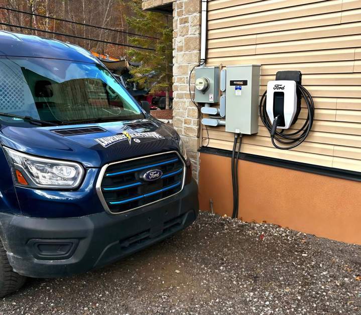Installation de borne de recharge à Outaouais